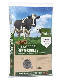 POKON GEDROOGDE MESTKORREL 20KG ZAK POKON GEDROOGDE MESTKORREL 20KG ZAK