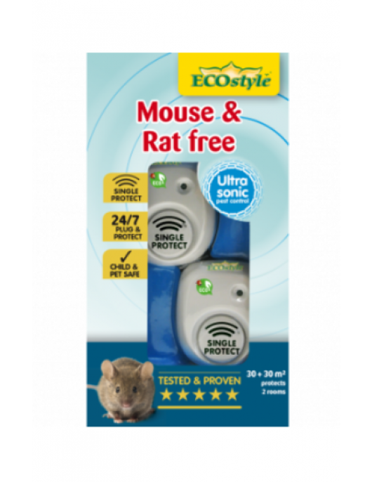 MOUSE & RAT FREE 30 M2 + 30 M2