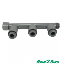 RAIN BIRD VERDEELSTUK PVC 1" WARTEL BINNENDRAAD X BUITENDRAAD 10,5BAR GRIJS TYPE RB1301-410 4-GROEPS RAIN BIRD VERDEELSTUK PVC 1" WARTEL BINNENDRAAD X BUITENDRAAD 10,5BAR GRIJS TYPE RB1301-410 4-GROEPS