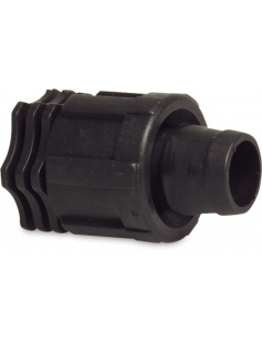 PLUG PP 17 MM TAPE 6BAR ZWART PLUG PP 17 MM TAPE 6BAR ZWART