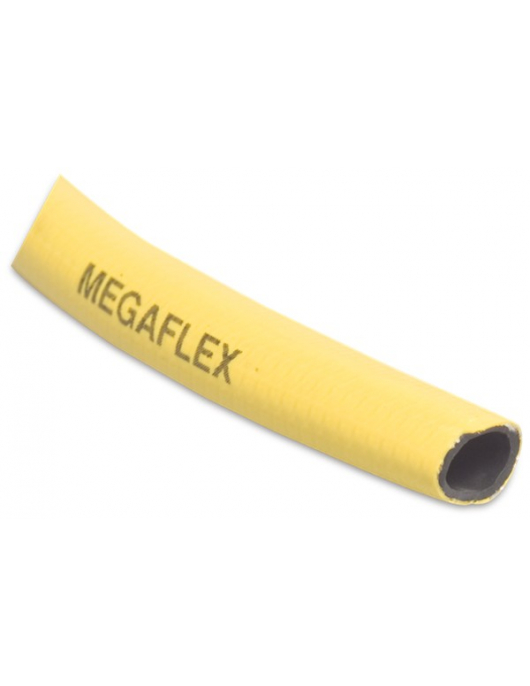 PROFEC SLANG PVC 12,5 MM 8BAR GEEL 25M TYPE MEGAFLEX