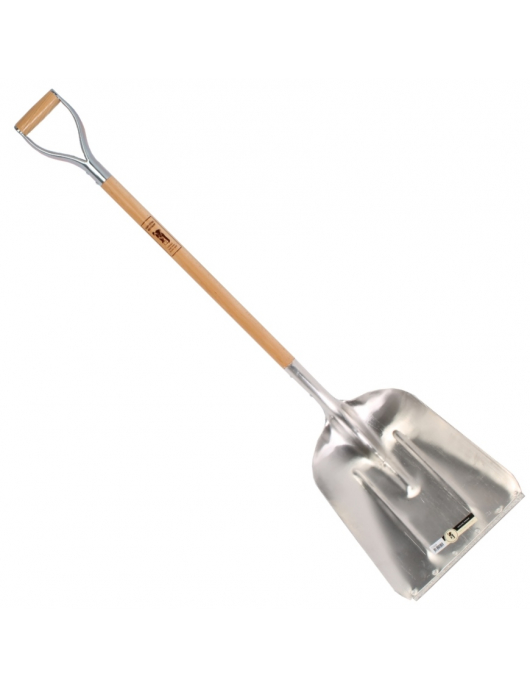 TALEN TOOLS – SCHOP – KARLSTAD – ALUMINIUM – MET SLIJTSTRIP – HOUTEN STEEL – 85 CM