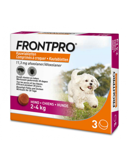 FRONTPRO S HOND 3 TABLETTEN