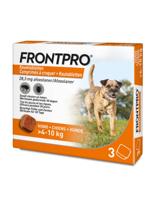 FRONTPRO M HOND 3 TABLETTEN