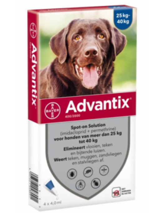 ADVANTIX SPOT-ON 400 4 PIPET -SB-