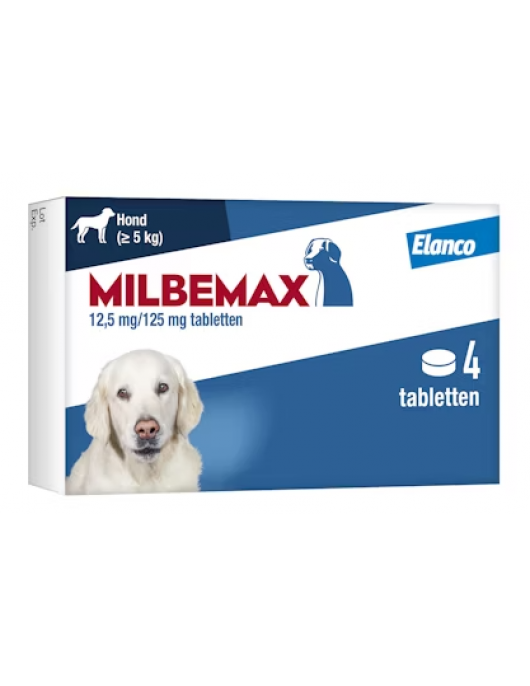 MILBEMAX HOND GROOT 4 TABLET -SB-