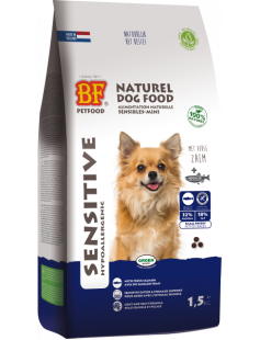 BF SENSITIVE SMALL BREED 1,5 KG ZALM ERWT AARDAPPEL GRAANVRIJ