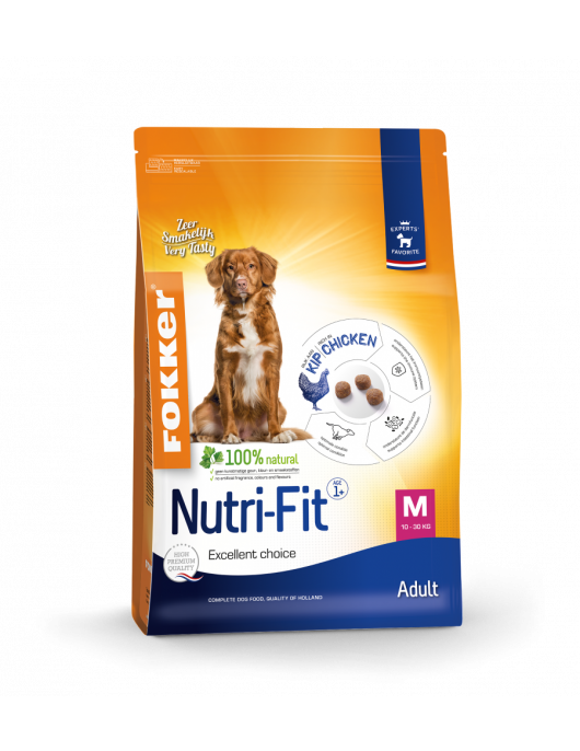 FOKKER DOG NUTRI-FIT M 2,5 KG KIP