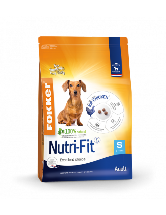 FOKKER DOG NUTRI-FIT S 2,5 KG KIP