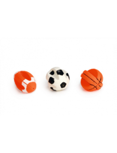 BZ VINYL HSP SPORTBAL KLEIN ASS PER 1 STUK