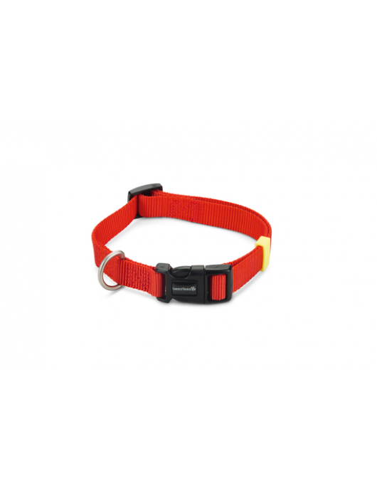 BZ NYLON HALSBAND UNI RD 35-50X20