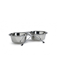 BZ DRAADSTAND+2STEELDISH 461 0,45L