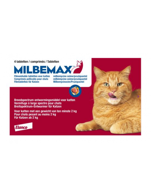 MILBEMAX KAT GROOT 4 TABLET -SB-