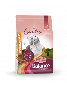 FOKKER COUNTRY BALANCE CAT 2,5 KG VLEES VIS