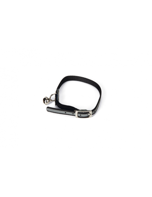 BZ NYL REFL, KATTENBANDJE ZWT 24-29X1