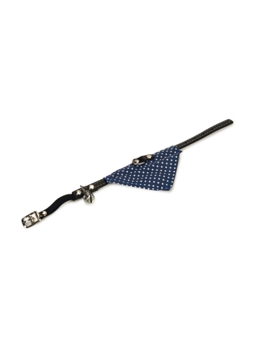 BZ KATTENBANDJE BEL+DOEK BL 32X10