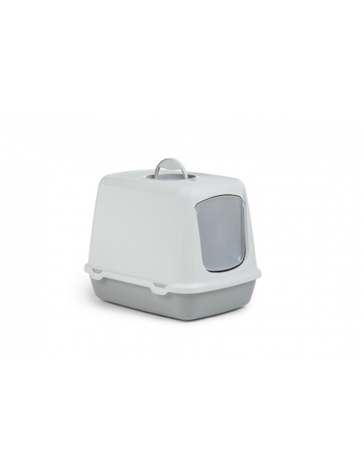 KATTENBAK OSCAR GRS/WIT 50X37X39