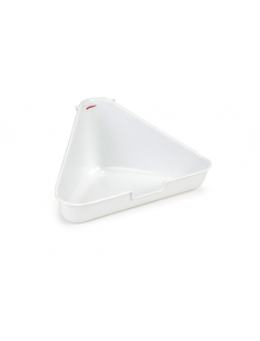 BZ KONIJNENTOILET PIP PLASTIC WIT 35