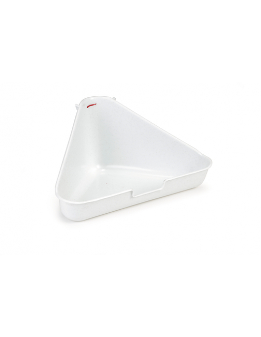 BZ KONIJNENTOILET PIP PLASTIC WIT 35