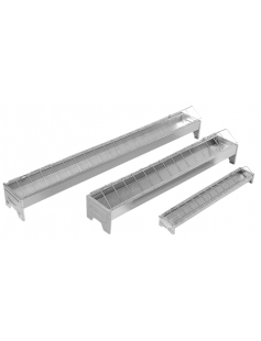 KIPPENBAK VERZINKT 50 X 10CM KIPPENBAK VERZINKT 50 X 10CM