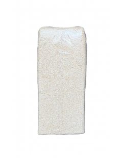 HOUTVEZEL 15KG WIT 1E SRT HOUTVEZEL 15KG WIT 1E SRT