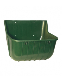 VOERBAK KUNSTSTOF BREED, GROEN 15L VOERBAK KUNSTSTOF BREED, GROEN 15L