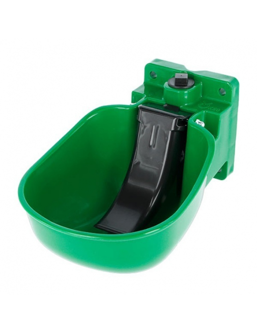 DRINKBAKJE KUNSTSTOF GROEN K50, 3/4" - 1/2" MET TONG