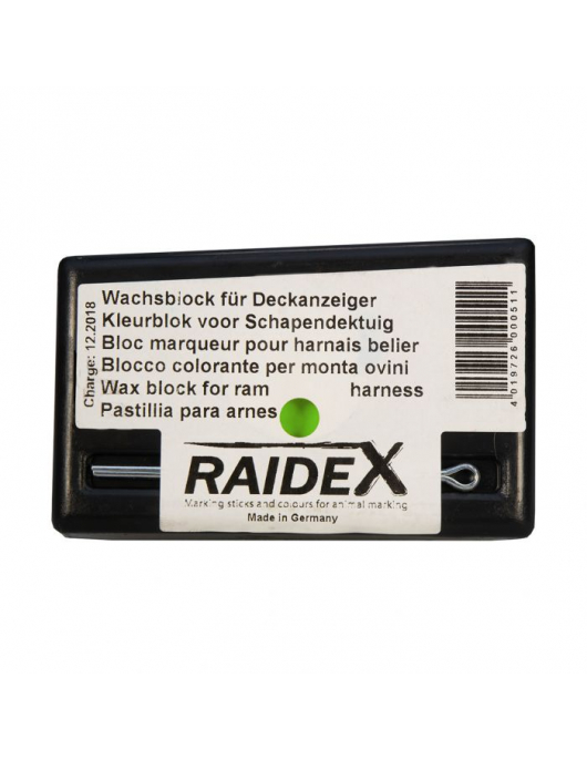 KLEURBLOKKEN RAIDEX GROEN