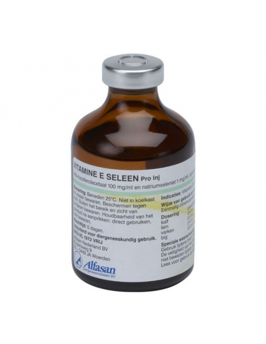 VITAMINE E + SELEEN INJECTIE 50 ML