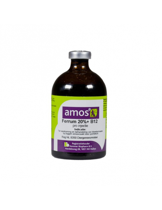 AMOS FERRUM 20% + B12 100 ML