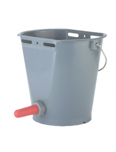 KALVEREMMER KUNSTSTOF AFGEPLAT KAAL, GRIJS