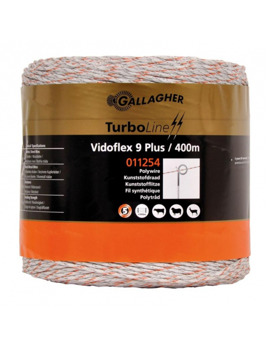 VIDOFLEX 9 TURBOLINE PLUS WIT 400M