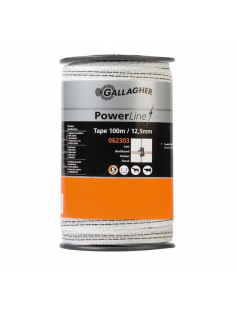 POWERLINE LINT 12,5MM WIT 100M