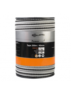 POWERLINE LINT 40MM WIT 200M