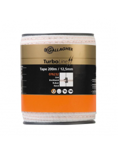 TURBOLINE LINT 12,5MM WIT 200M