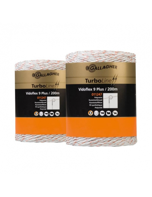 DUOPACK TURBOLINE LINT 12,5MM WIT 2X200M