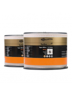 DUOPACK TURBOLINE LINT 12,5MM WIT 2X400M