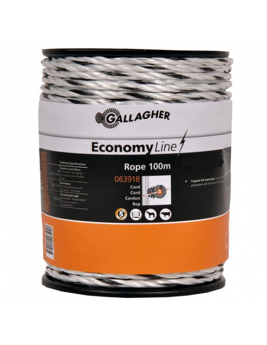 ECONOMYLINE CORD WIT 100M