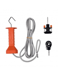 DOORGANGSSET ELASTISCH CORD WIT 3/6M