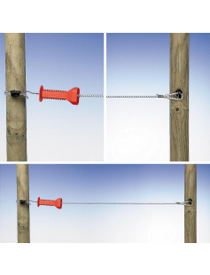 DOORGANGSSET ELASTISCH CORD WIT 3/6M