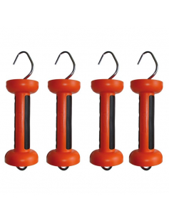 SOFTGRIP POORTGREEP ORANJE CORD/DRAAD RVS VALUE PACK (4)