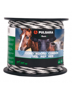 SCHRIKKOORD BASIC 5 MM, 200 M, WIT