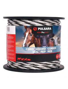 SCHRIKKOORD PRO 4 MM, 200 M, WIT