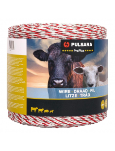 SCHRIKDRAAD PRO PLUS 400 M, WIT