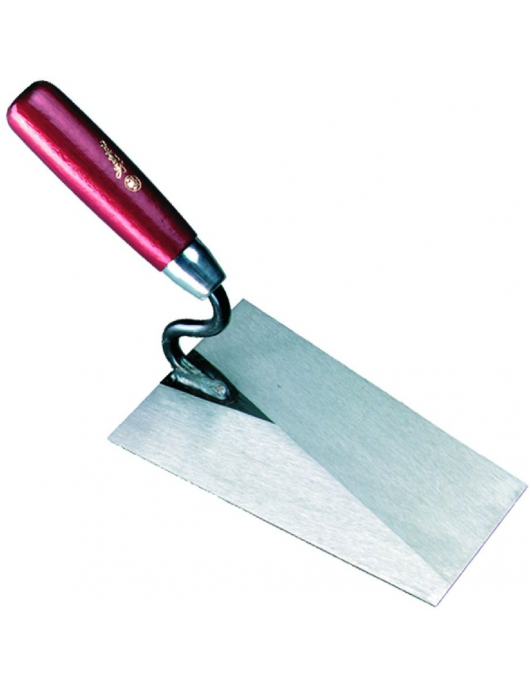 STUKADOORSTROFFEL RECHT RVS,180MM S HALS