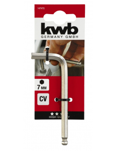 6-KANT SLEUTEL CHR.VAN. 7.0 MM 6-KANT SLEUTEL CHR.VAN. 7.0 MM