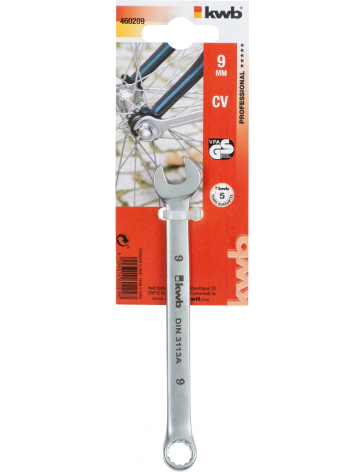 STEEK-RINGSLEUTEL CV 9 MM
