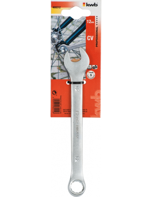 STEEK-RINGSLEUTEL CV 12 MM