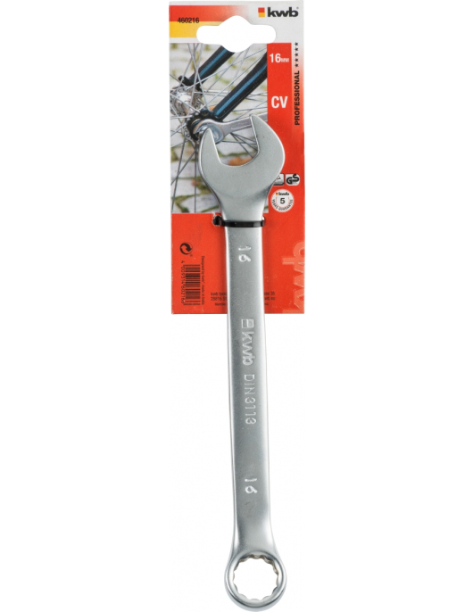 STEEK-RINGSLEUTEL CV 16 MM