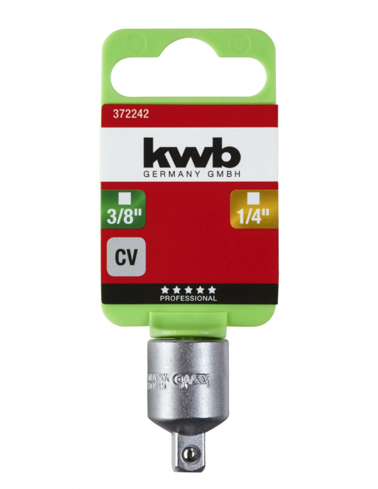 ADAPTER 3/8''BINNEN X 1/4"BUITEN